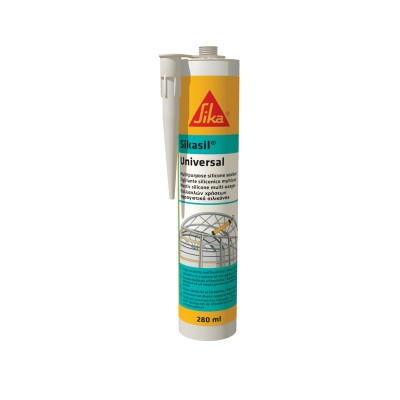 SIKA 417728 SIKASIL® UNIVERSAL, ΣΦΡΑΓΙΣΤΙΚΗ ΣΙΛΙΚΟΝΗ, 280 ML (ΚΑΦΕ)