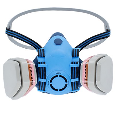 FINERGO FR-1411 ΜΑΣΚΑ ΜΙΣΟΥ ΠΡΟΣΩΠΟΥ ΜΕ ΦΙΛΤΡΑ ΚΑΙ ΠΡΟΦΙΛΤΡΑ (A1P2R-LARGE)