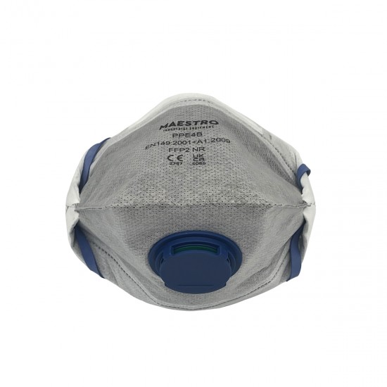 Maestro PPE4B ΜΑΣΚΑ ΜΙΑΣ ΧΡΗΣΗΣ ΜΕ ΣΩΜΑ ΕΝΕΡΓΟΥ ΑΝΘΡΑΚΑ ΚΑΙ ΦΙΛΤΡΟ (FFP2)