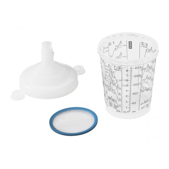 SATA 1202259 ΔΟΧΕΙΟ ΜΙΑΣ ΧΡΗΣΗΣ SATA RPS 0.9 L / 125 μm (ΜΠΛΕ ΦΙΛΤΡΟ) 50ΤΕΜ QL (Π.Κ. 1011973x40)